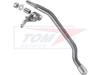 Páka ruční s vahadlem dolní -B/F- RINGFEDER typ 86, 87, 863, 864, 865, 95, 645